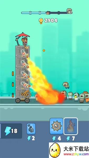 向火柴人开火(策略射击游) 向火柴人开火(策略射击游)