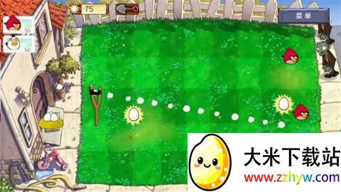 愤怒的小鸟大战僵尸(塔防对抗游戏) 愤怒的小鸟大战僵尸(塔防对抗游戏)