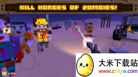 方块僵尸岛僵尸射手(僵尸射击游戏) 方块僵尸岛僵尸射手(僵尸射击游戏)