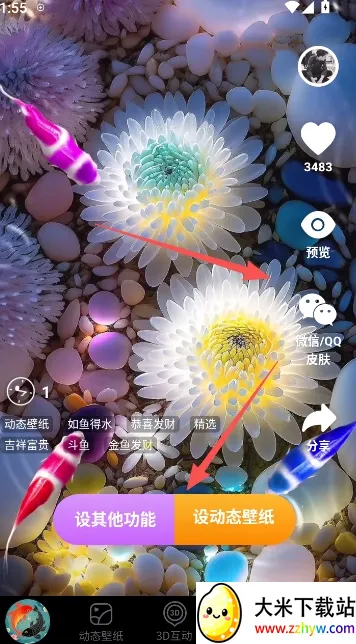 锦鲤金鱼壁纸(壁纸软件功能全) 锦鲤金鱼壁纸(壁纸软件功能全)