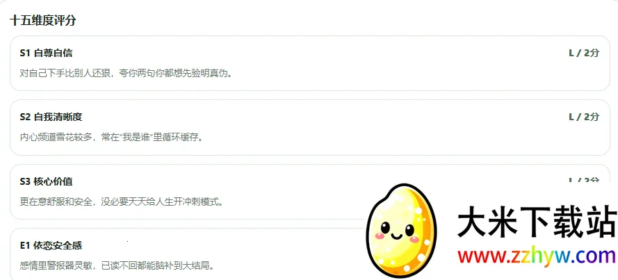 SBTI����(�˸������Ϸ)v1.1.1 ��Ѱ��ͼ