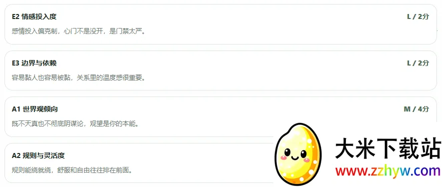 SBTI����(�˸������Ϸ)v1.1.1 ��Ѱ��ͼ