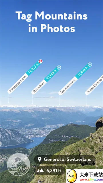 PeakVisor�����ֻ���v2.9.74 �ٷ������ͼ
